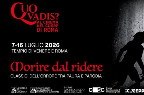 QUO VADIS?  Al cinema nel cuore di Roma-Foto: locandina ufficiale della manifestazione