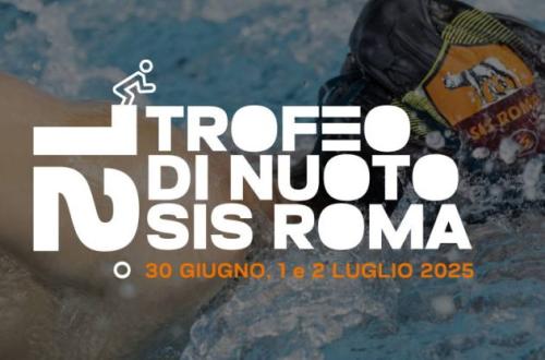 Trofeo di Nuoto SIS Roma-Foto: locandina ufficiale della manifestazione