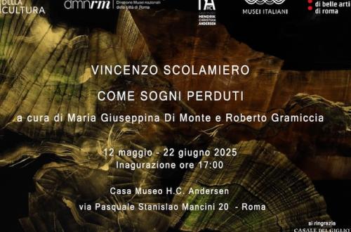 Vincenzo Scolamiero. Come sogni perduti-Foto: locandina ufficiale dell'evento