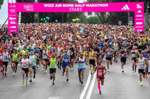 Wizz Air Rome Half Marathon partenza 2024
