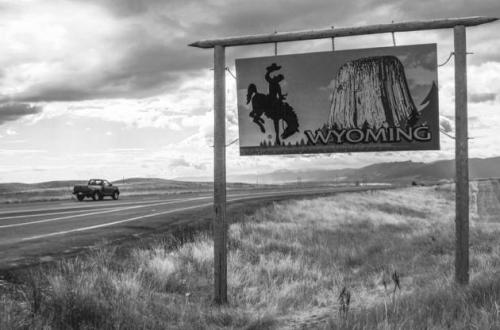 Wyoming State Sign, Wyoming 2003