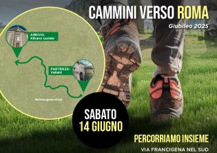 Cammini verso Roma - Francigena nel Sud da Velletri a Castel Gandolfo