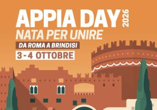 Appia Day 2026 - Nata per unire-Foto: locandina ufficiale della manifestazione Appia Day 2026 - Nata per unire-Foto: locandina ufficiale della manifestazione