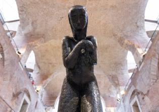 Constantin Brâncuși, La Preghiera, Bronzo, Museo Nazionale d’Arte della Romania Ph. Wps