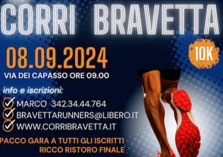 Corri Bravetta 2024-Foto: locandina ufficiale della manifestazione