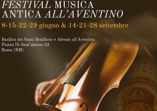 Festival di Musica Antica dell'Aventino-Foto: locandina ufficiale dello spettacolo