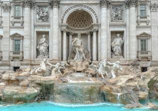 Fontana di Trevi restauro 12 2024