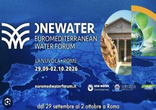 Forum Euromediterraneo sull'acqua-Foto: locandina ufficiale della manifestazione Forum Euromediterraneo sull'acqua-Foto: locandina ufficiale della manifestazione