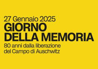 Giorno della Memoria (27 gennaio) 2025-Foto: locandina ufficiale dell'evento