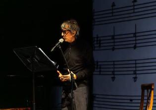 Sergio Rubini - Gli occhiali di Šostakovič-Foto: locandina ufficiale dello spettacolo