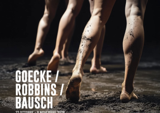 Goecke - Robbins - Bausch-​Foto: locandina ufficiale dello spettacolo