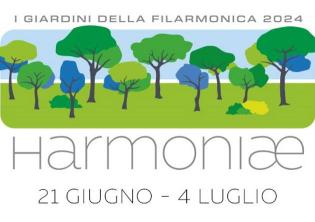 I giardini della Filarmonica 2024 - Harmoniae-Foto: locandina ufficiale de I giardini della Filarmonica 2024 - Harmoniae