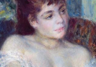 Impressionismo e oltre. Pierre-Auguste Renoir, Donna in poltrona