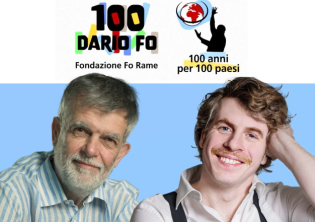 Jacopo Fo, Lodo Guenzi – Jacopo Fo racconta le canzoni di Dario Fo-Foto: locandina ufficiale dello spettacolo Jacopo Fo, Lodo Guenzi – Jacopo Fo racconta le canzoni di Dario Fo-Foto: locandina ufficiale dello spettacolo