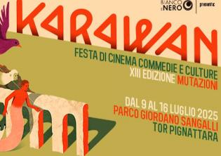 KARAWAN FEST 2025 - Festa di cinema, commedie e culture-Foto: locandina ufficiale della manifestazione