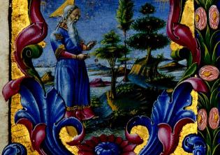 La Bibbia di Borso d'Este a Roma. Un capolavoro per il Giubileo-Foto: locandina ufficiale della mostra La Bibbia di Borso d'Este a Roma. Un capolavoro per il Giubileo-Foto: locandina ufficiale della mostra