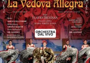 La Vedova Allegra-Foto: locandina ufficiale dello spettacolo La Vedova Allegra-Foto: locandina ufficiale dello spettacolo