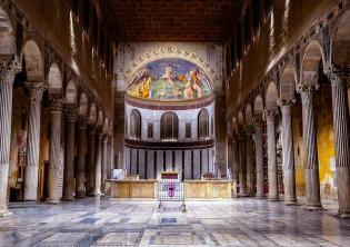 Dal buio alla luce: la nuova illuminazione della Basilica di Santa Sabina all'Aventino-Foto: Comunicato stampa