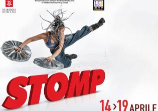 Stomp locandina Teatro Olimpico