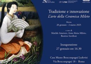 Tradizione e innovazione. L'arte della Ceramica Mileto-Foto: locandina ufficiale della mostra