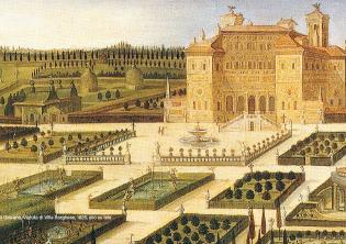 Ville e giardini di Roma: una corona di delizie-Foto: Joseph Heinz il Giovane, Veduta di Villa Borghese, 1625 circa, olio su tela, collezione privata Ville e giardini di Roma: una corona di delizie-Foto: Joseph Heinz il Giovane, Veduta di Villa Borghese, 1625 circa, olio su tela, collezione privata