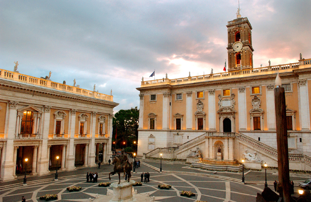 Piazza Del Campidoglio Plan